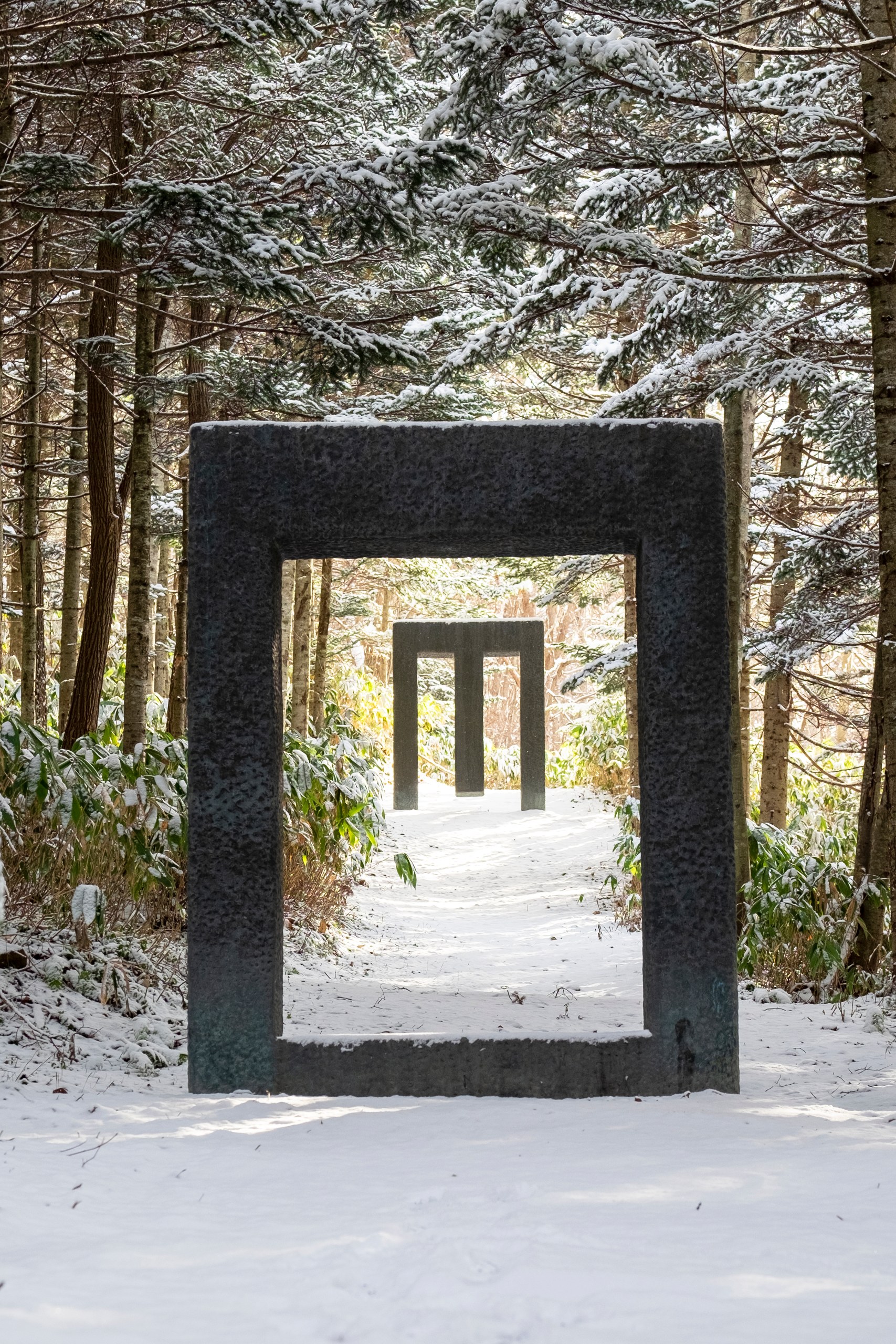 Kan Yasuda, Tensei Tenmoku, Arte Piazza Bibai Kan Yasuda, Tensei Tenmoku, Arte Piazza Bibai – © Hiroaki Kageyama